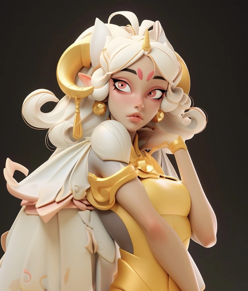 Ảnh anime mềm mại hình ảnh cung kim ngưu nữ anime