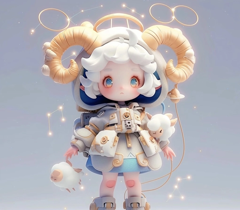 Ảnh ngầu với hình ảnh cung bạch dương anime