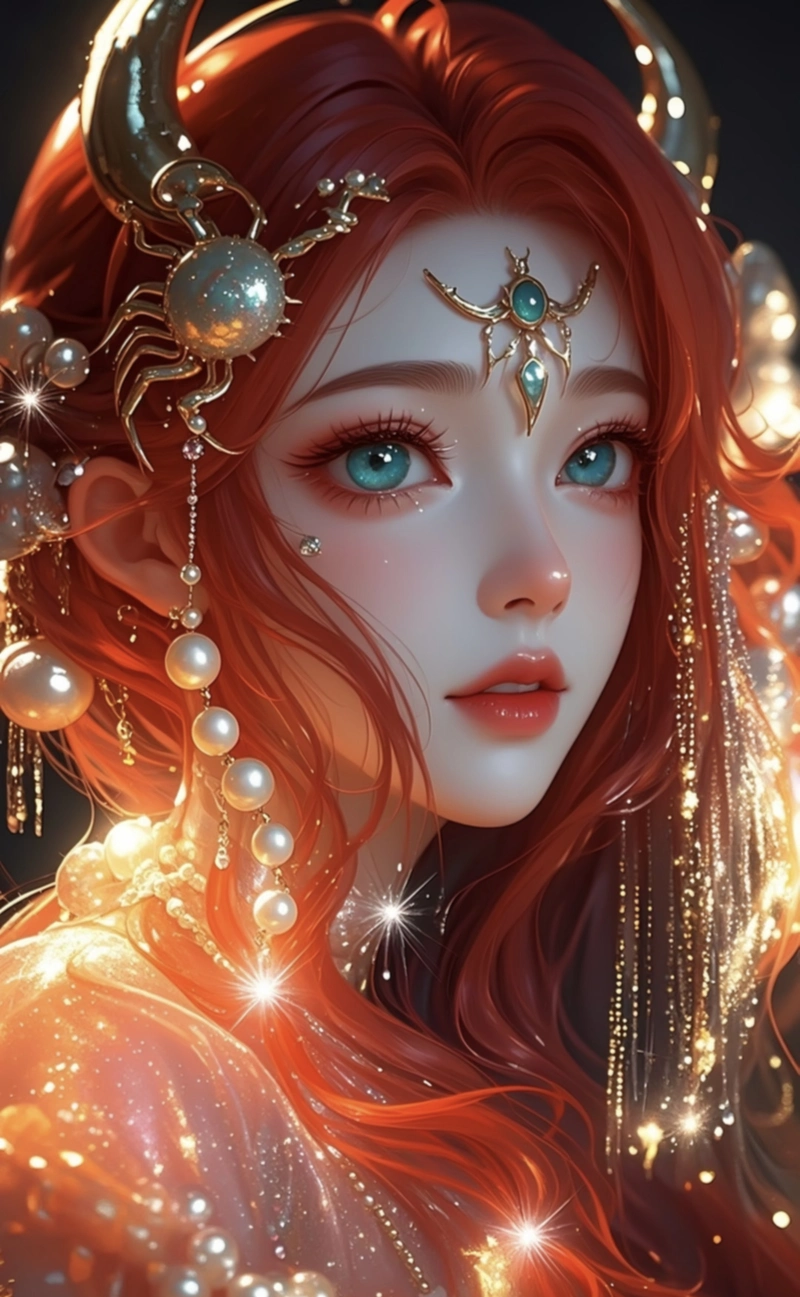 Ảnh nữ mộng ảo mang nét cung cự giải