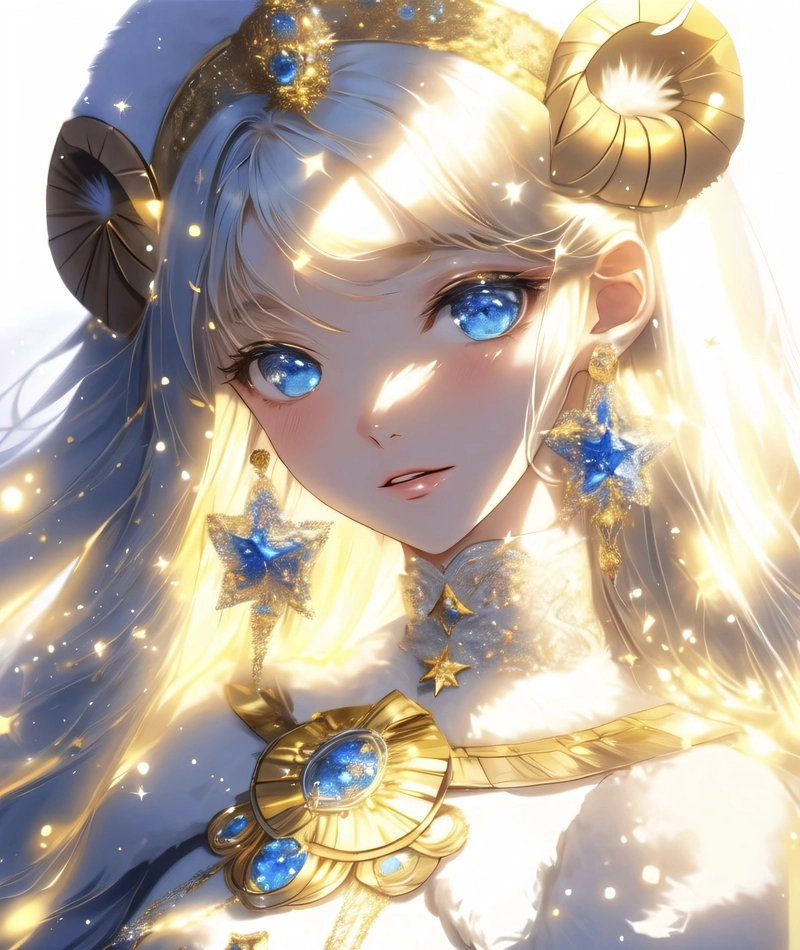 Biểu tượng đẹp về cung bạch dương anime