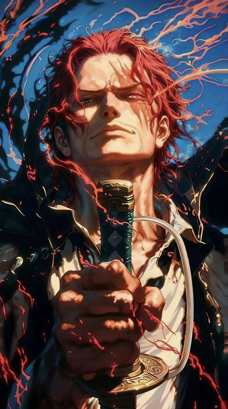 Bức hình Shanks nâng ly cùng đồng đội