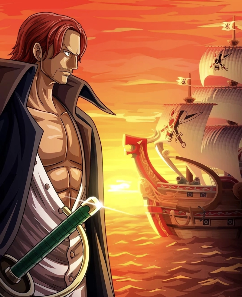 Bức hình Shanks xuất hiện trong không gian yên tĩnh