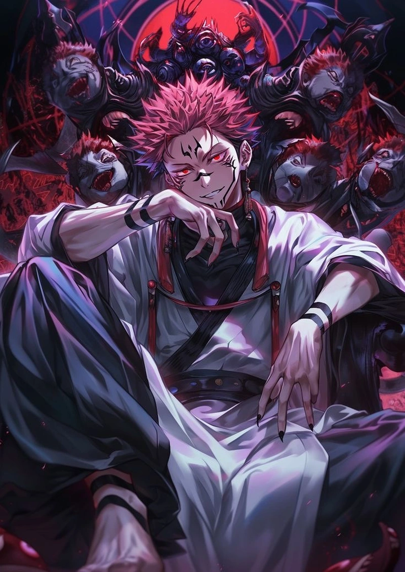 Gallery - 300+ ảnh anime Sukuna cực ngầu, chất lượng 4K cho điện thoại - image 12