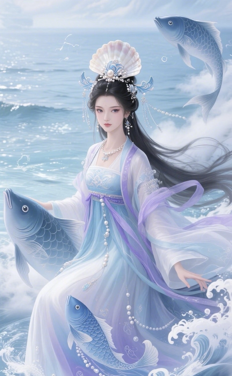 Cô gái huyền bí cung song ngư anime