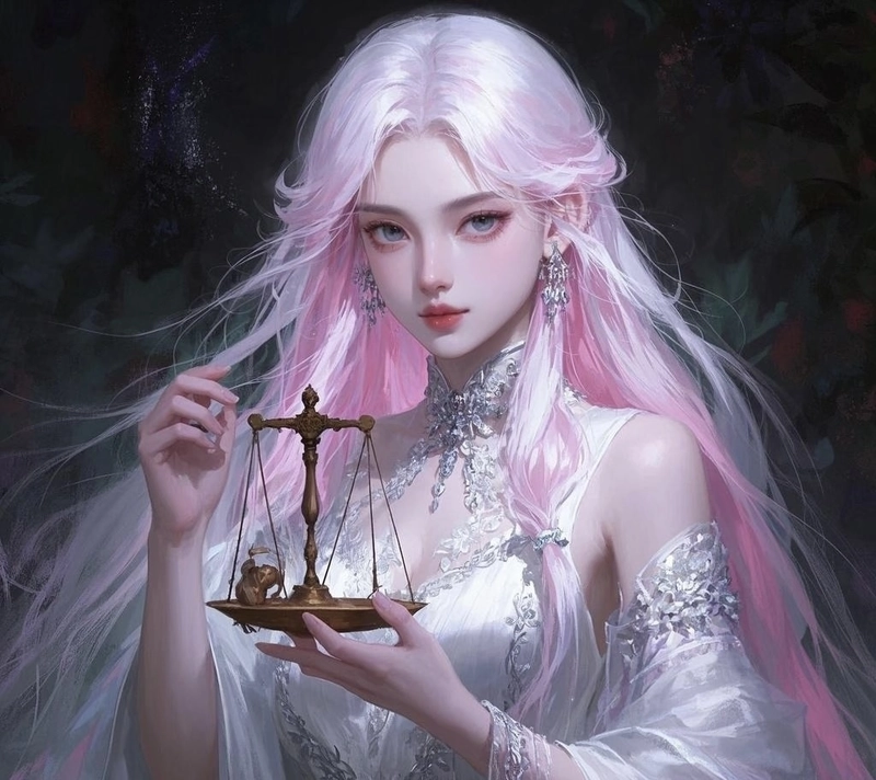 Cô gái mộng mơ chủ đề thiên bình nữ