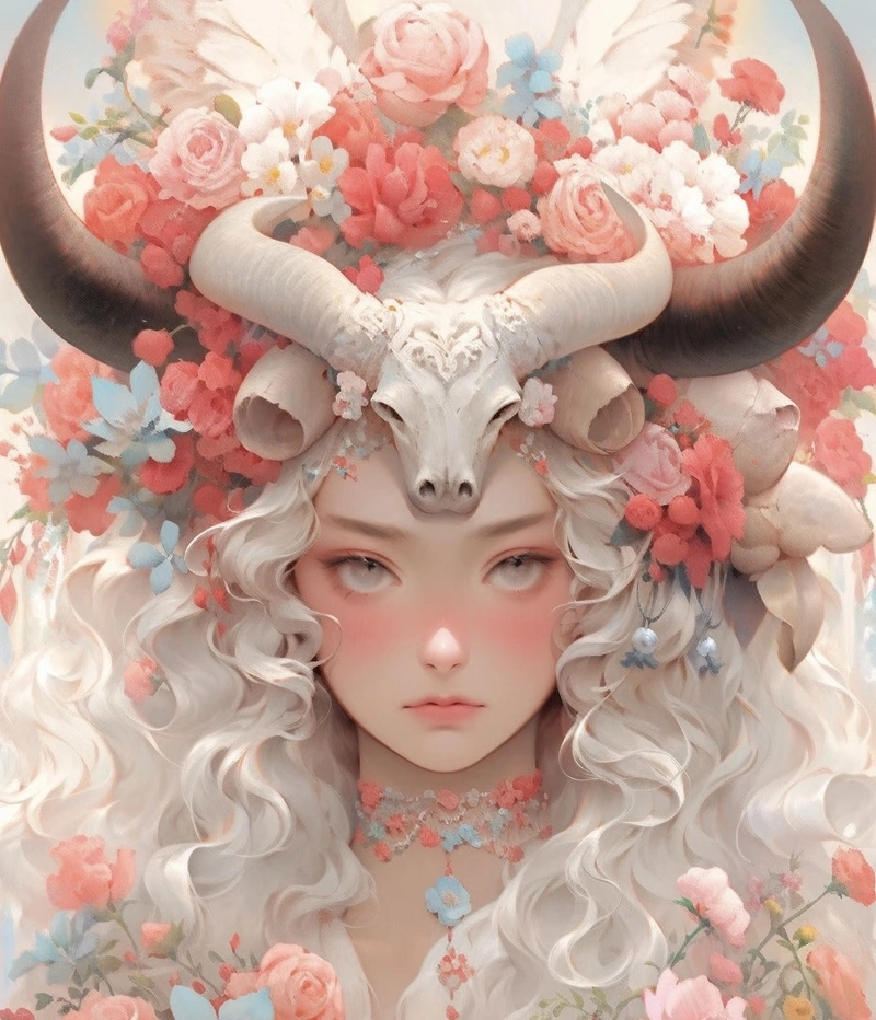 Cô gái nền nã hình ảnh cung kim ngưu nữ anime