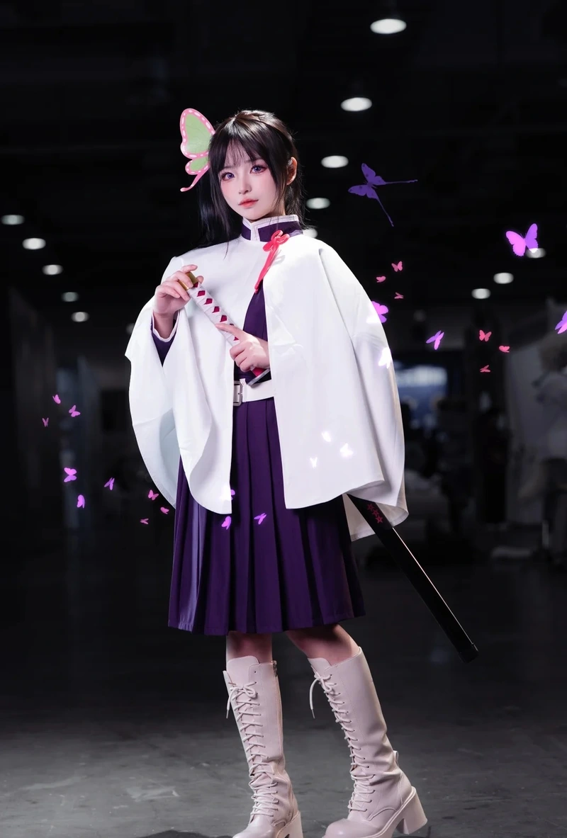Cosplayer Kanao cùng bộ trang phục quen thuộc anime