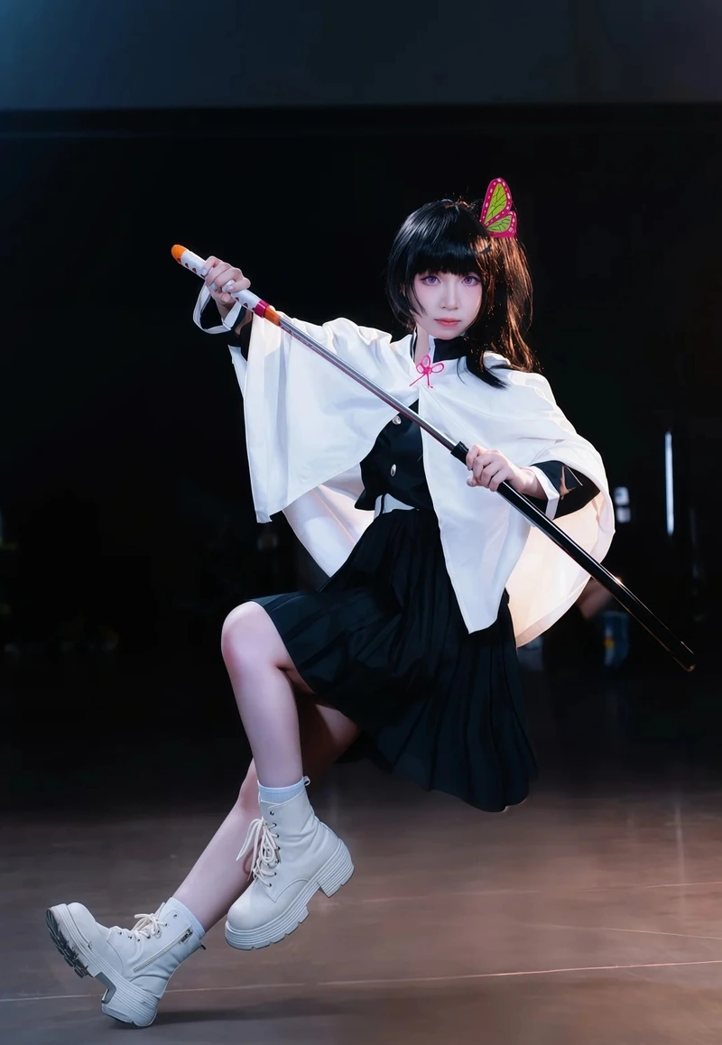 Cosplayer Kanao với phong cách Kimetsu no Yaiba
