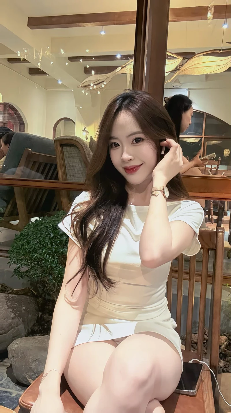 Gái 2k3 diện áo hai dây khoe vai đẹp