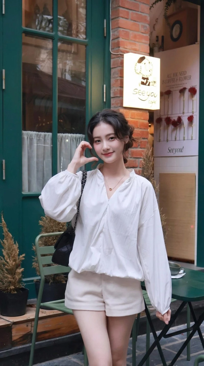 Gái xinh 2k3 pose sexy trên giường