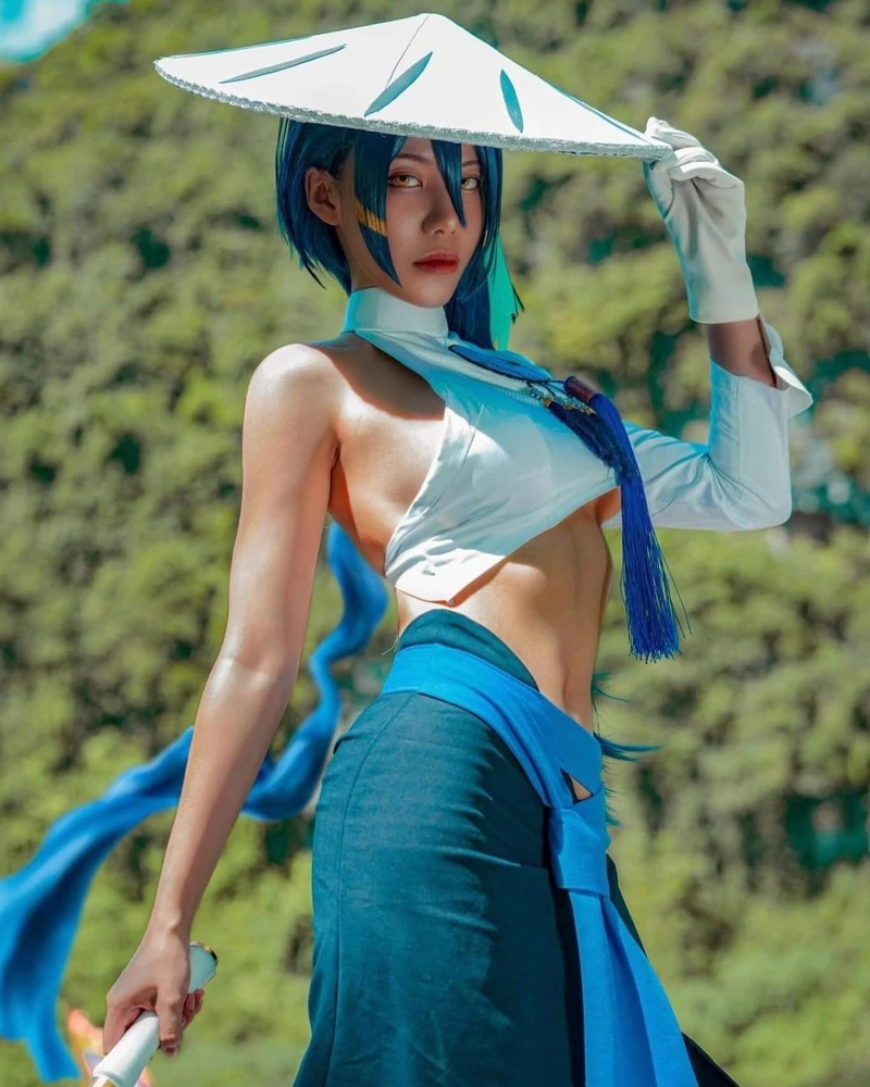 Hình ảnh Ain Nguyen cosplay chụp studio cực sắc nét đẹp