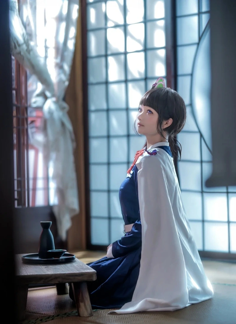 Hình ảnh Cosplay Kanao trong trang phục kiếm sĩ đẹp mắt