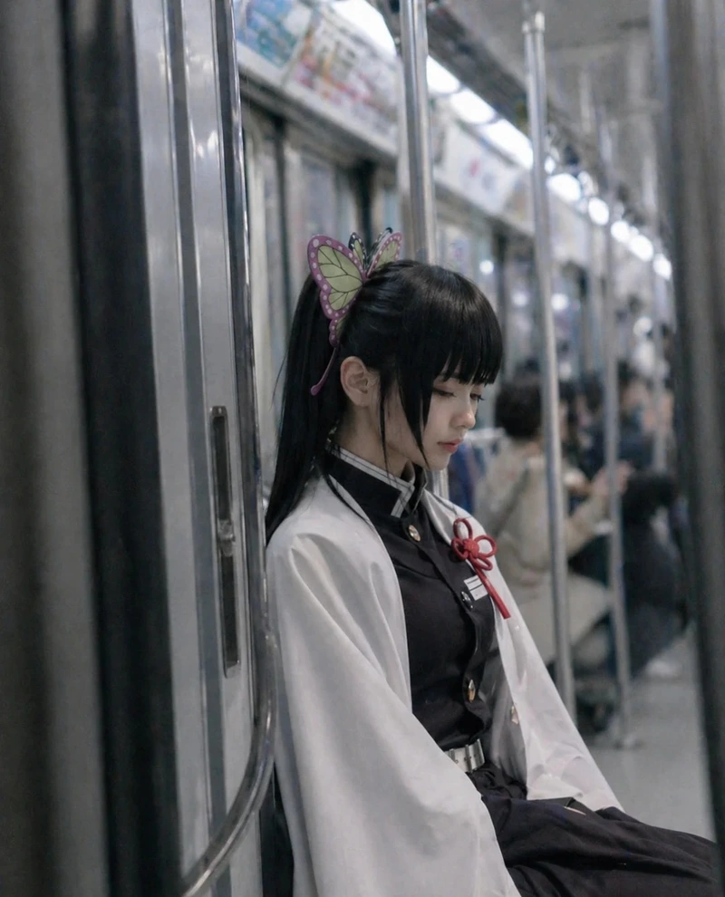 Hình ảnh Cosplay Kanao với phong cách Nhật Bản đặc trưng
