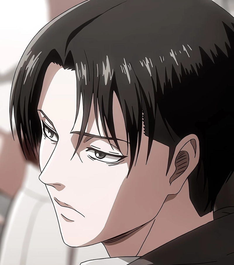 Hình ảnh Levi Ackerman ánh nhìn sắc nét