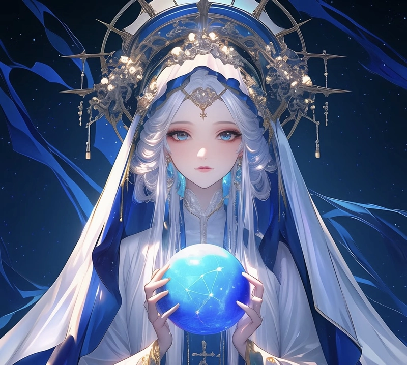 Hình ảnh anime dịu dàng chủ đề xử nữ nữ