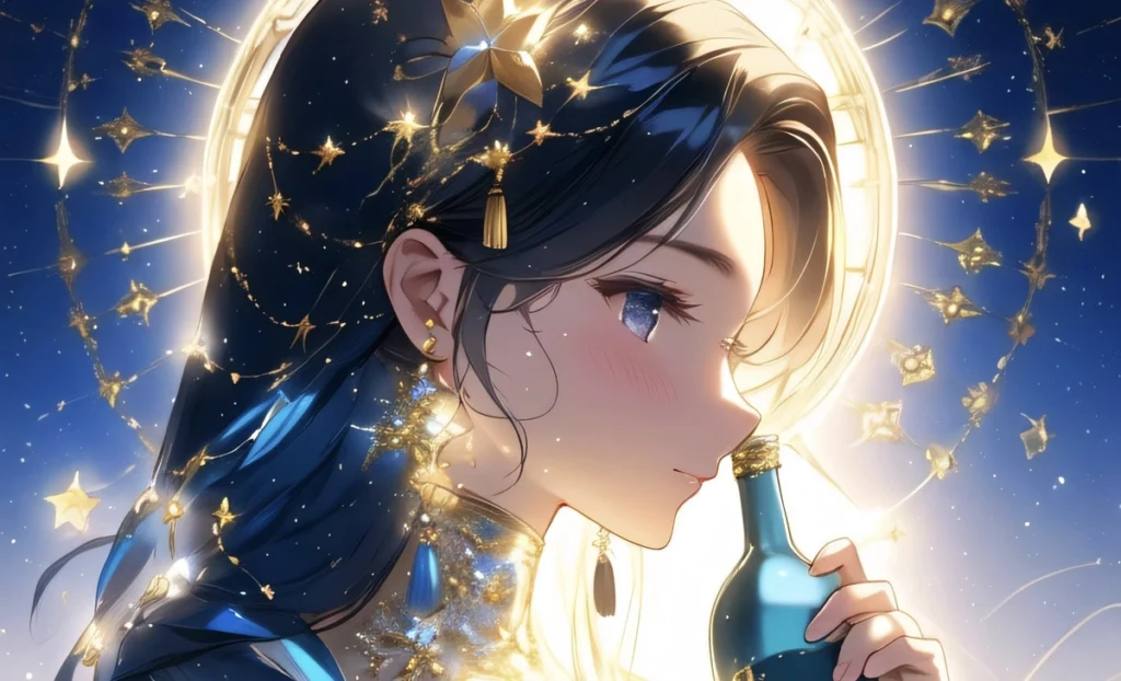 Hình ảnh cung bảo bình nữ anime thumbnail