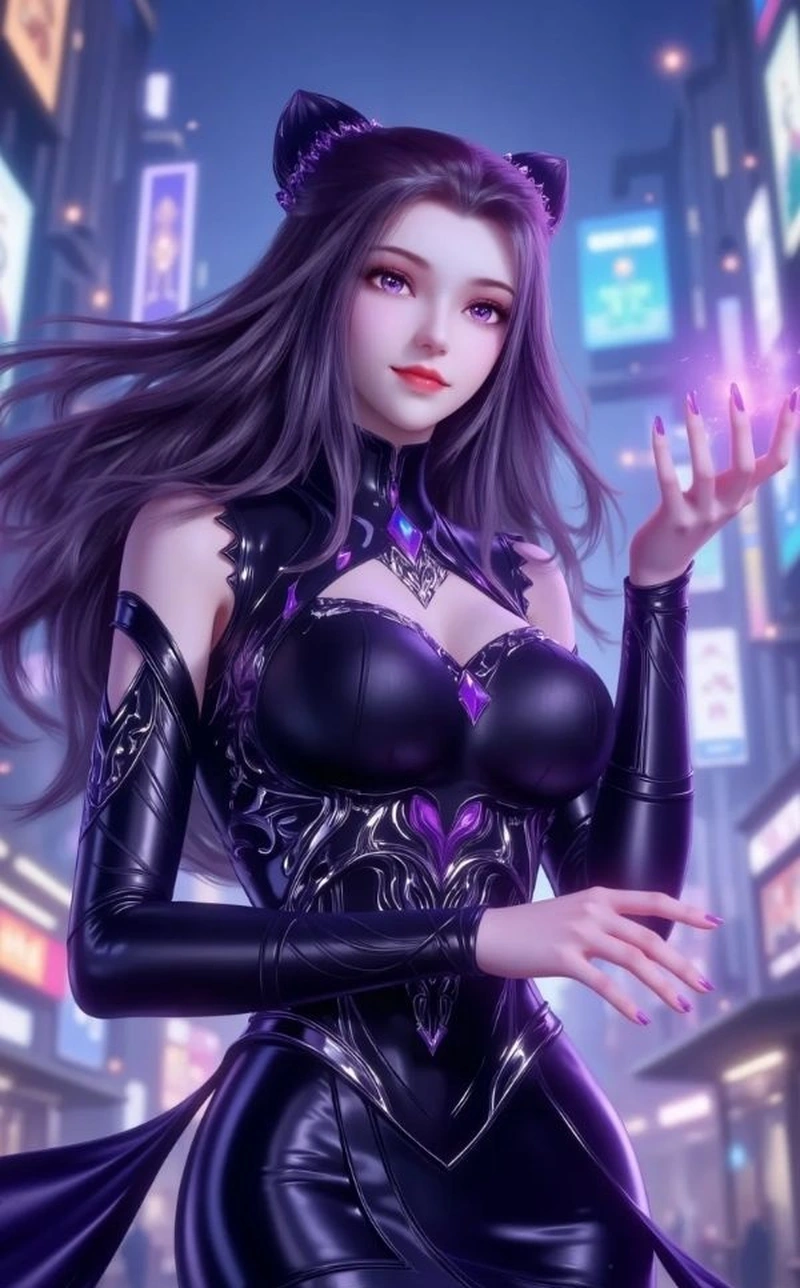 Hình nền anime nữ dành cho người yêu thích Chu Trúc Thanh