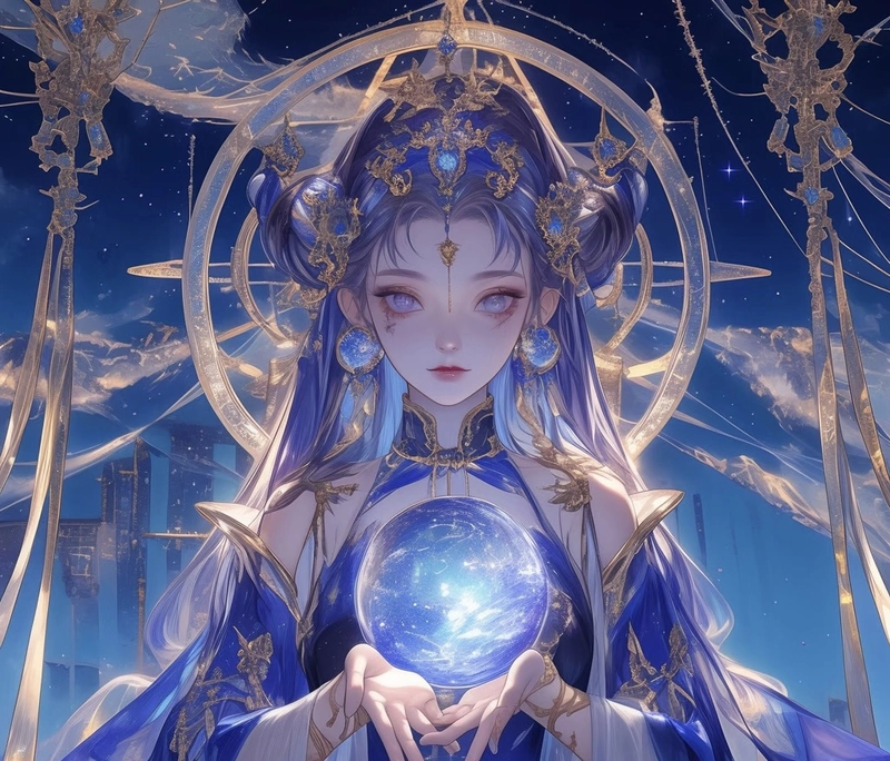 Hình tóc dài thuộc cung thiên bình anime