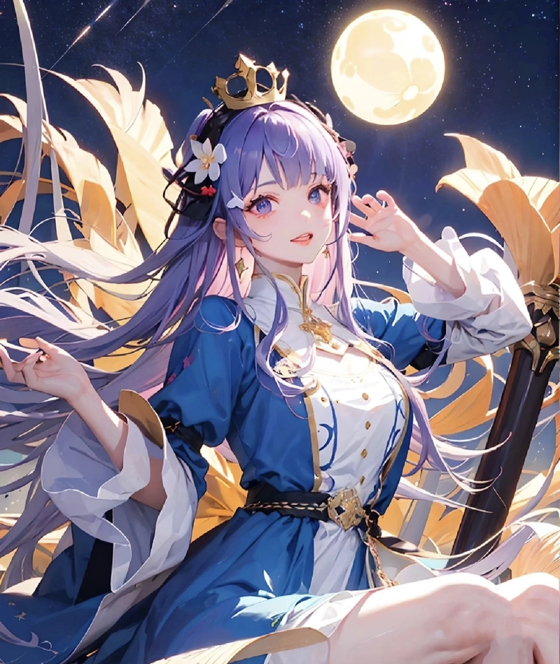 Hoàng đạo nữ duyên dáng chủ đề anime