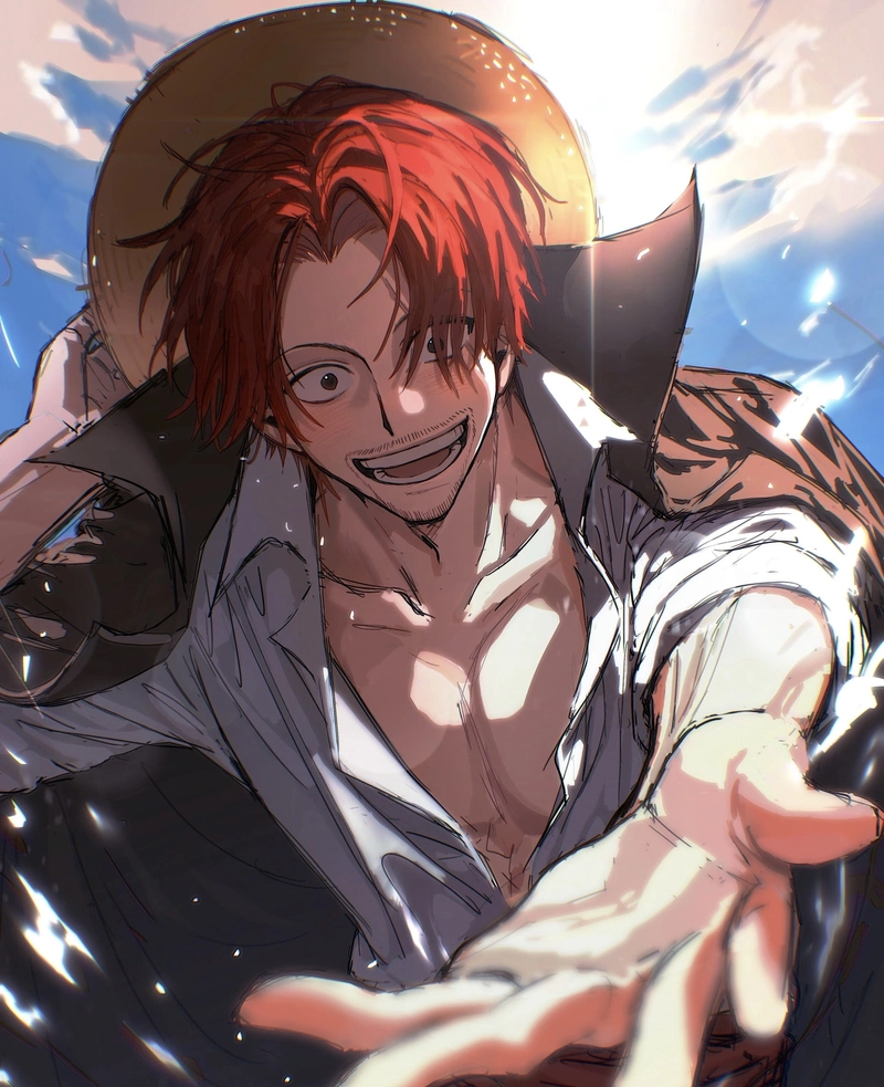 Nhân vật Shanks xuất hiện trong thế giới One Piece