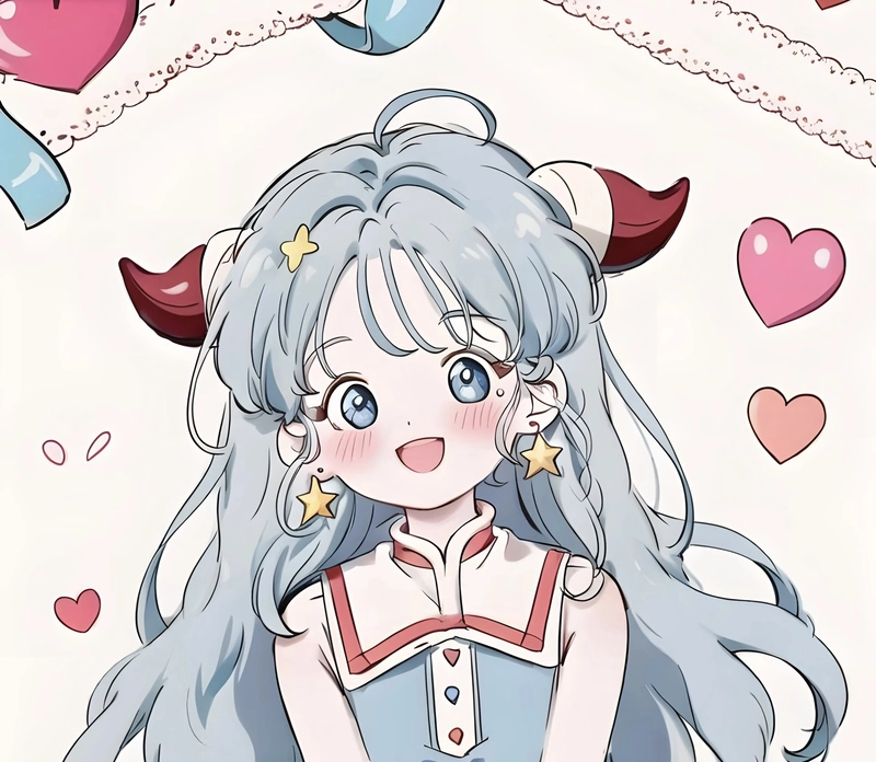Nhân vật lạ mang hình ảnh cung bạch dương anime