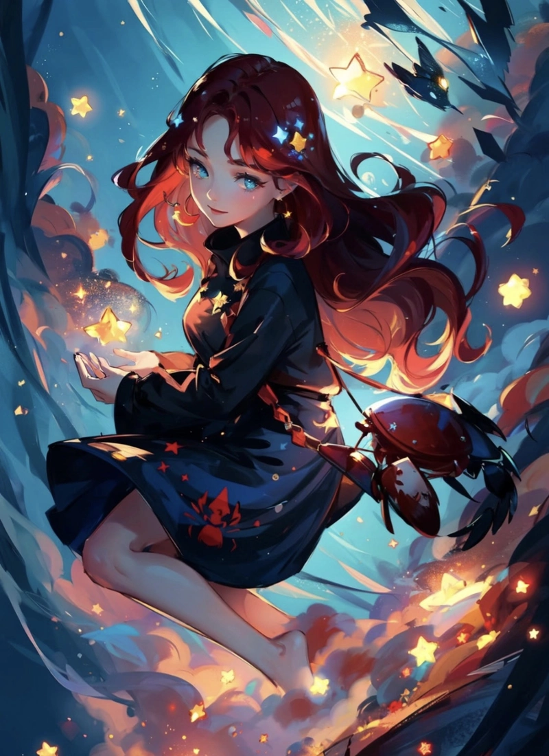 Nhân vật nổi bật hình ảnh cung cự giải nữ anime