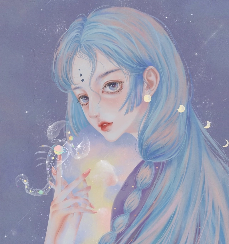 Nữ anime cuốn hút phong cách bọ cạp