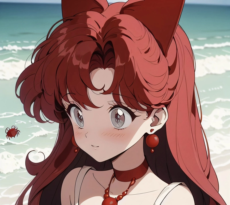 Nữ anime dịu dàng phong cách cự giải