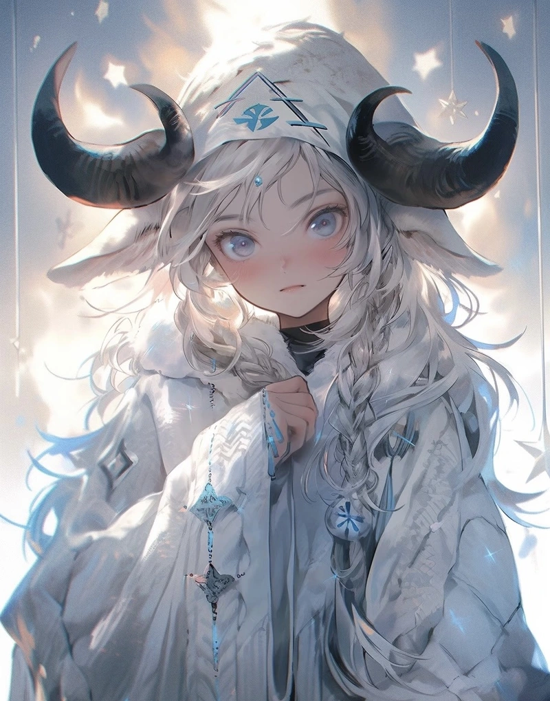 Nữ anime thanh tao phong cách kim ngưu