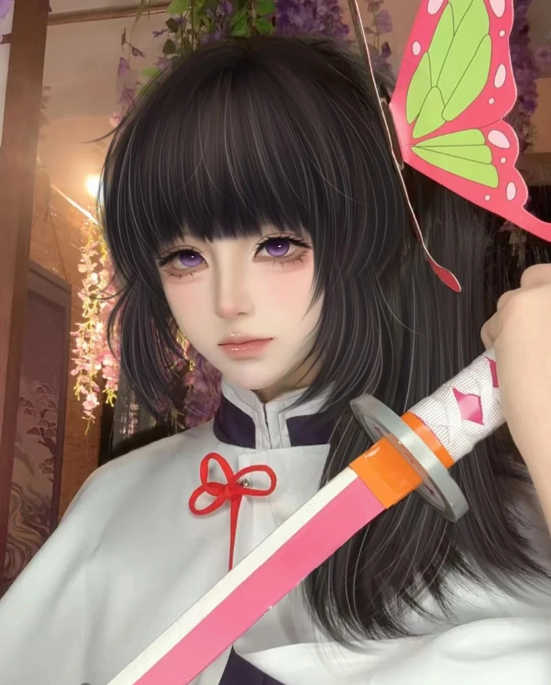 Nữ kiếm sĩ Kanao trong ảnh cosplay sắc nét