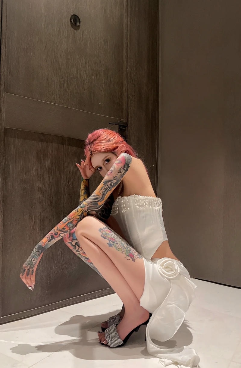 Tattoo sau lưng tạo điểm nhấn độc đáo