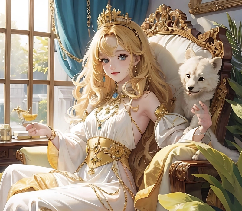 Vẻ đẹp lạ hình ảnh cung sư tử nữ anime