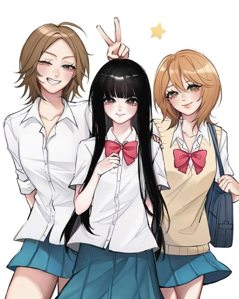 ảnh nhóm anime chất lượng sắc nét và cuốn hút