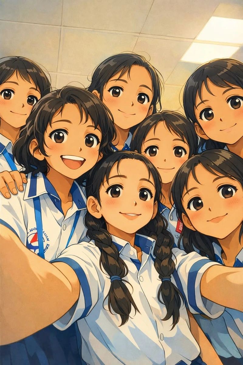 ảnh nhóm anime nổi tiếng được yêu thích nhất