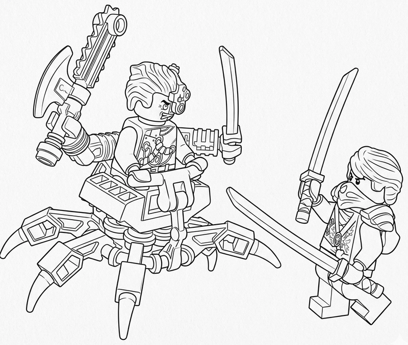 Gallery - 148+ tranh tô màu Ninjago cực đẹp giúp bé phát triển sáng tạo - image 1