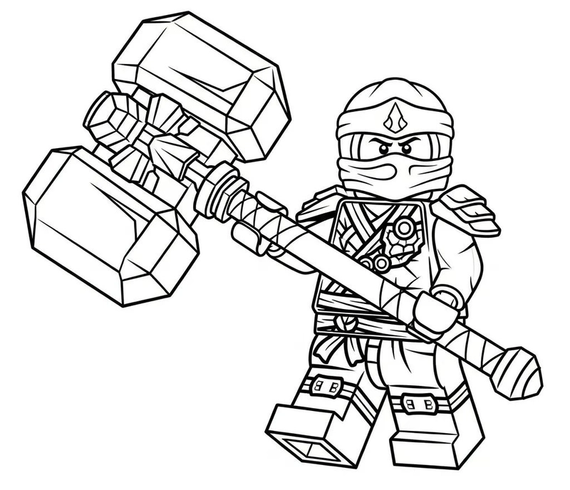 Gallery - 148+ tranh tô màu Ninjago cực đẹp giúp bé phát triển sáng tạo - image 2
