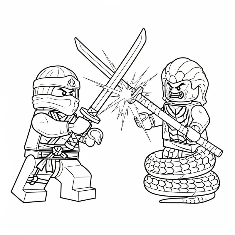 Gallery - 148+ tranh tô màu Ninjago cực đẹp giúp bé phát triển sáng tạo - image 3