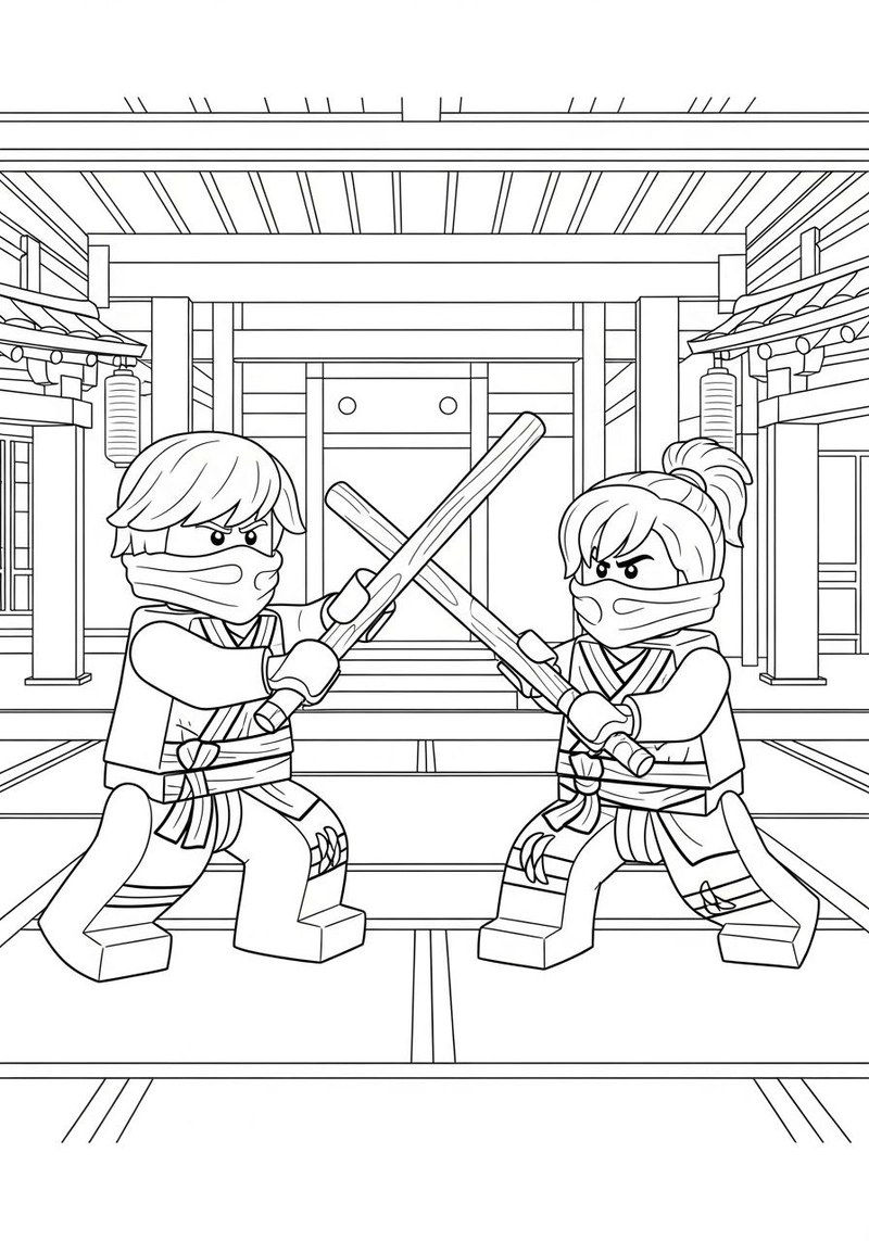 Gallery - 148+ tranh tô màu Ninjago cực đẹp giúp bé phát triển sáng tạo - image 5