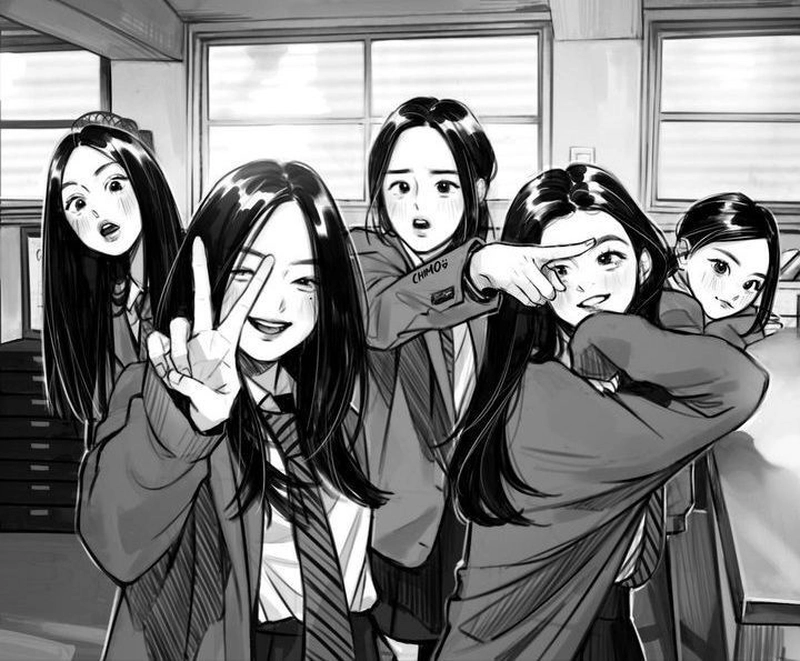 hình ảnh nhóm anime chất lượng cao cực đẹp