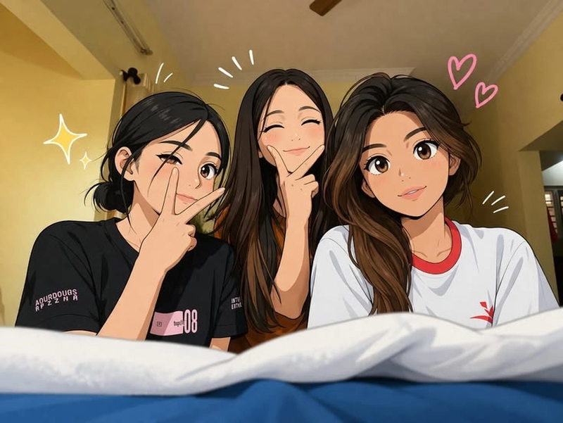 hình ảnh nhóm anime cực chất dành cho fan anime