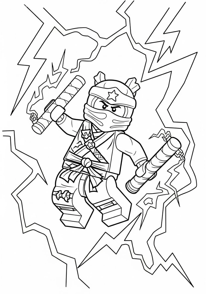 Gallery - 148+ tranh tô màu Ninjago cực đẹp giúp bé phát triển sáng tạo - image 9