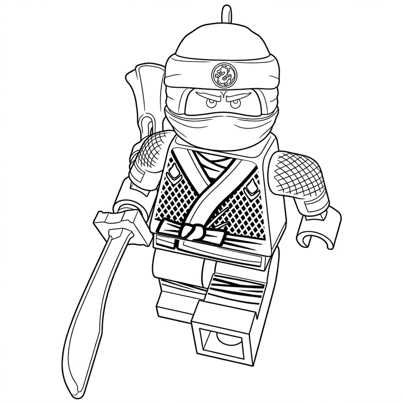 Gallery - 148+ tranh tô màu Ninjago cực đẹp giúp bé phát triển sáng tạo - image 10