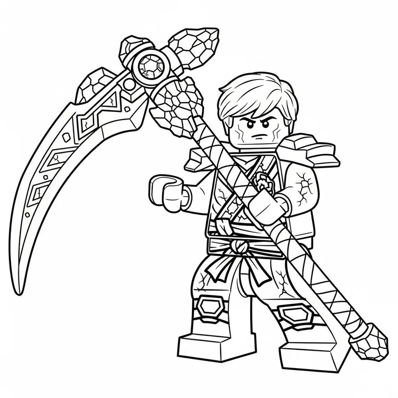 Gallery - 148+ tranh tô màu Ninjago cực đẹp giúp bé phát triển sáng tạo - image 11