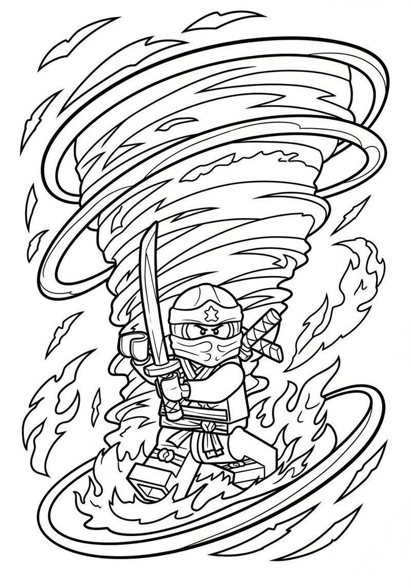 Gallery - 148+ tranh tô màu Ninjago cực đẹp giúp bé phát triển sáng tạo - image 21