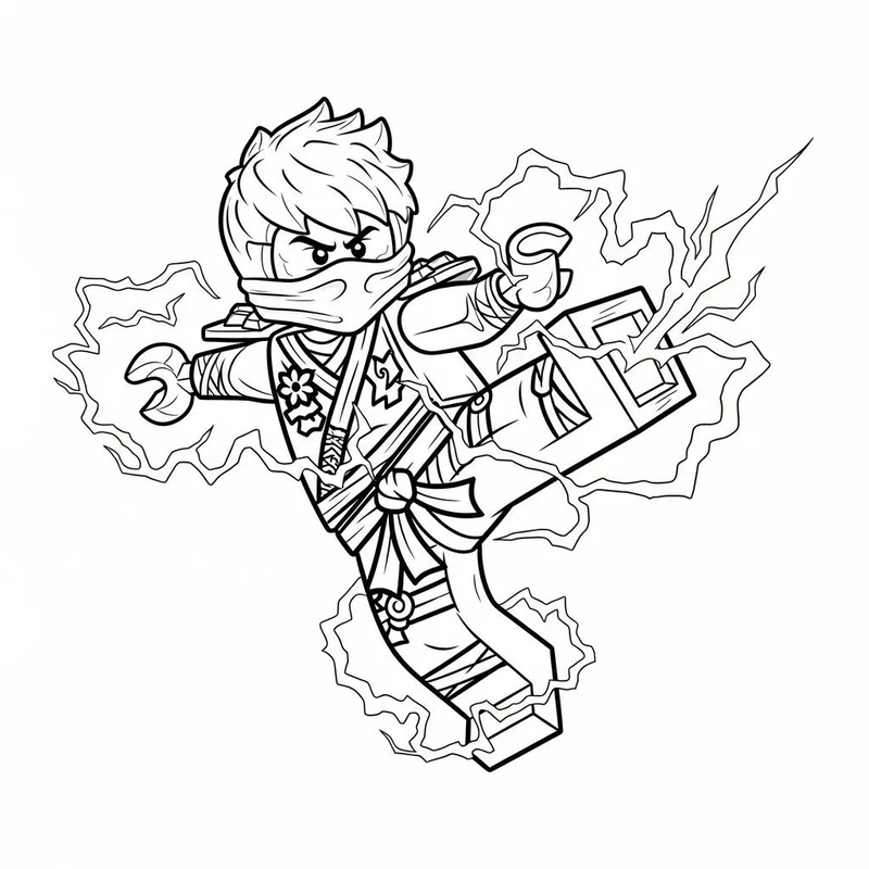 Gallery - 148+ tranh tô màu Ninjago cực đẹp giúp bé phát triển sáng tạo - image 22