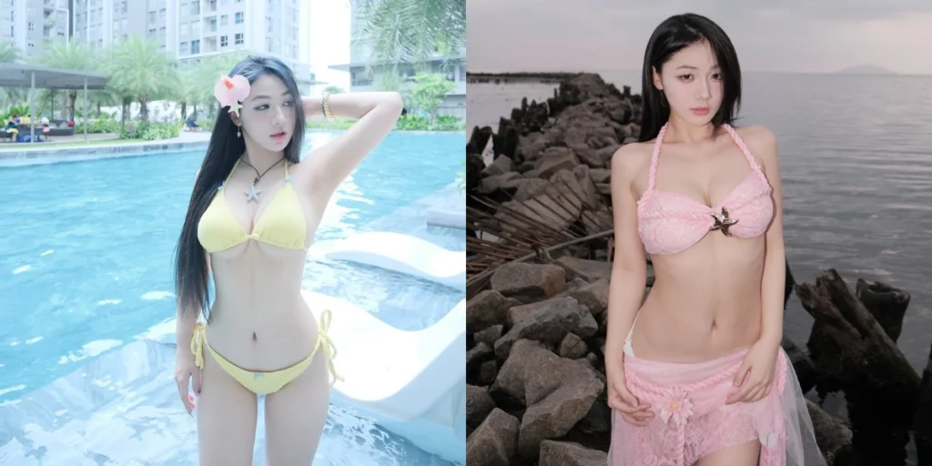 trần hà linh bikini thumbnail