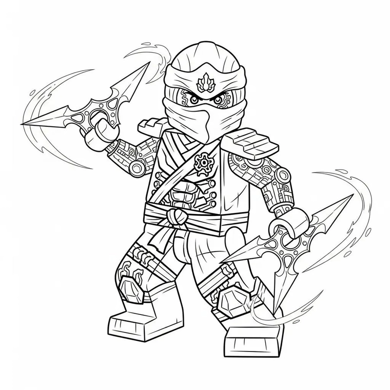 Gallery - 148+ tranh tô màu Ninjago cực đẹp giúp bé phát triển sáng tạo - image 34