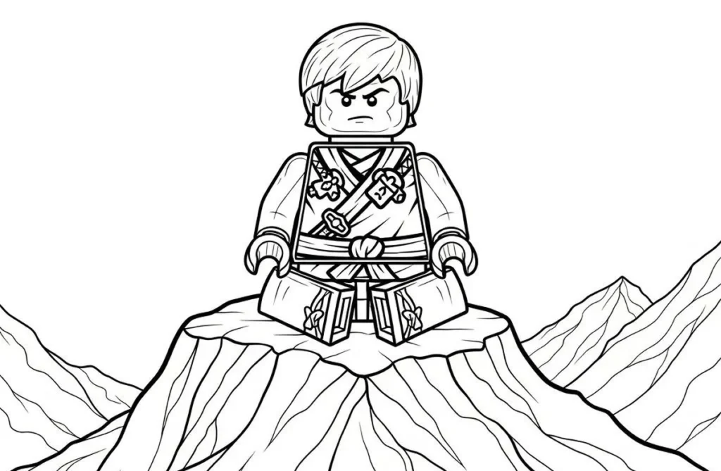Gallery - 148+ tranh tô màu Ninjago cực đẹp giúp bé phát triển sáng tạo - image 35