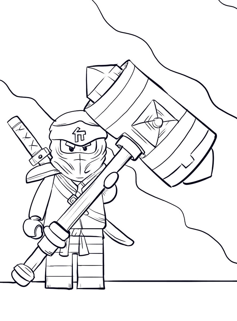 Gallery - 148+ tranh tô màu Ninjago cực đẹp giúp bé phát triển sáng tạo - image 36