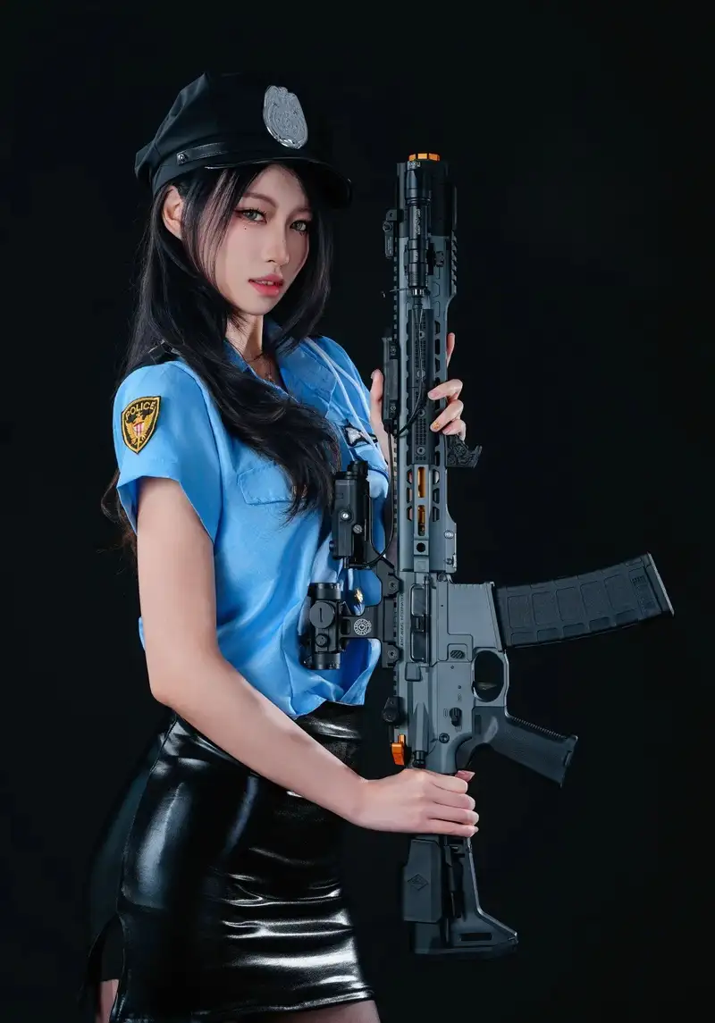 ảnh cosplay cảnh sát nữ đẹp cuốn hút